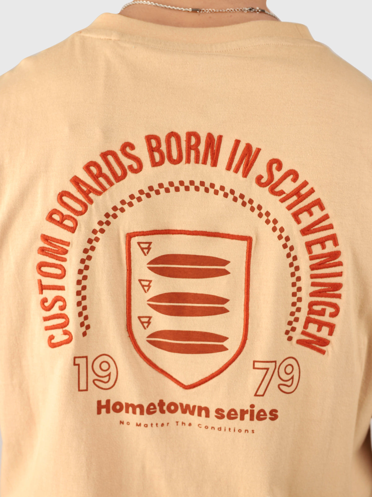 Homeseries-Scheveningen Men T-shirt | Ginger