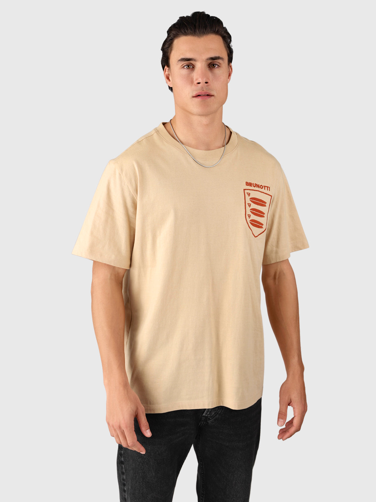 Homeseries-Scheveningen Men T-shirt | Ginger