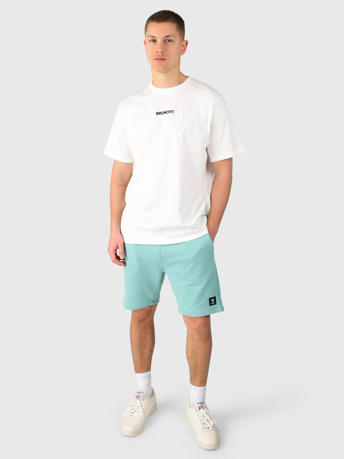 Stortes Heren Sweat Short | Bottle Green