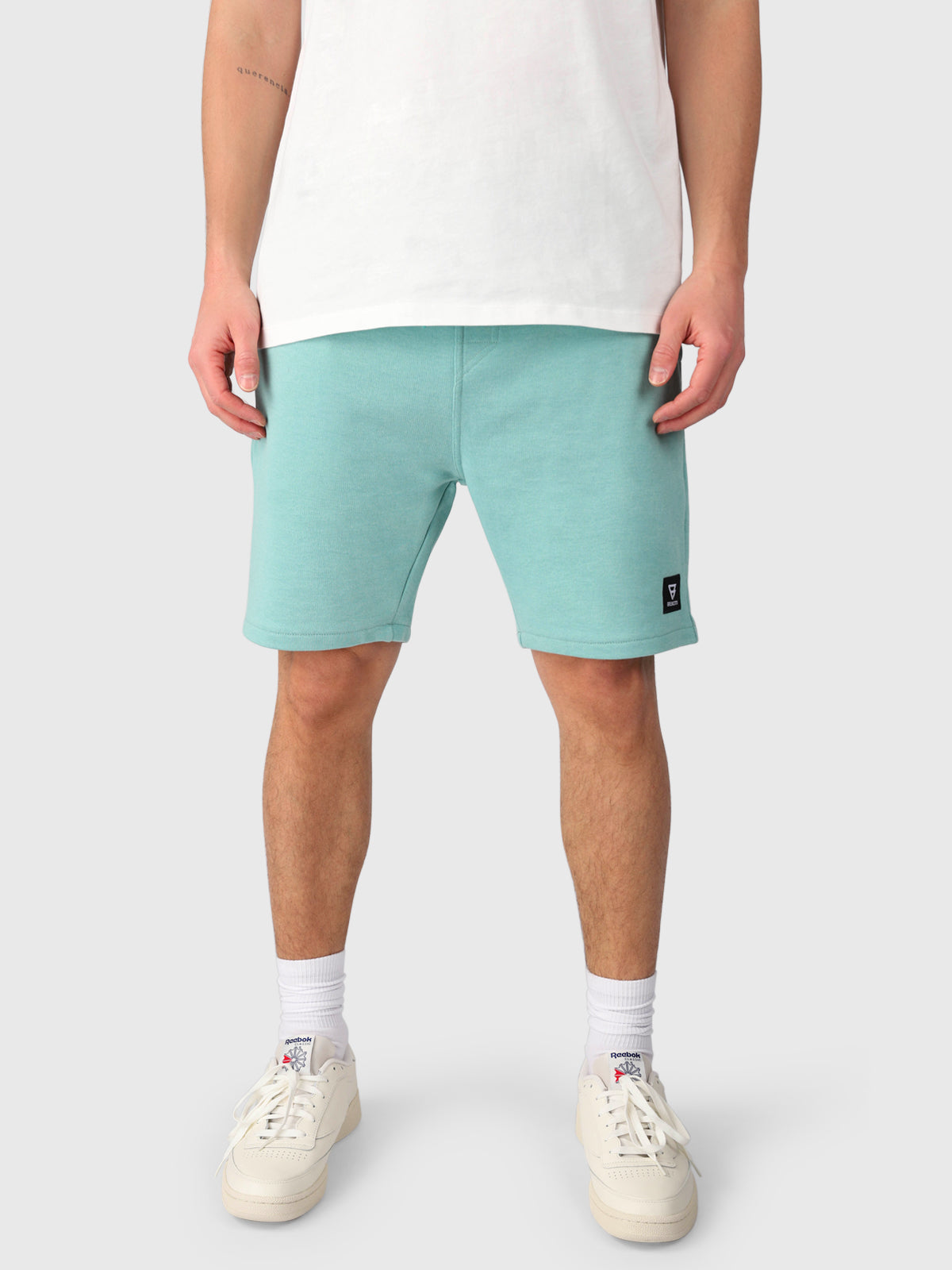 Stortes Heren Sweat Short | Bottle Green