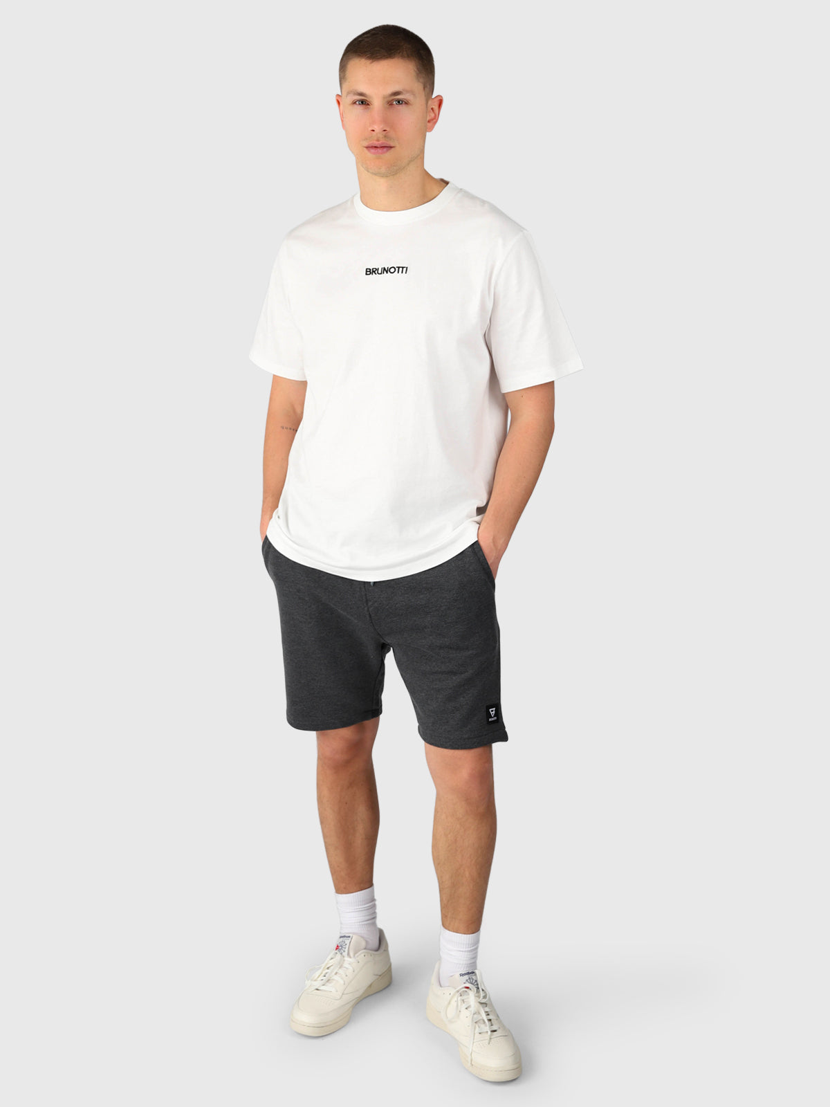 Stortes Heren Sweat Short | Pirate Black