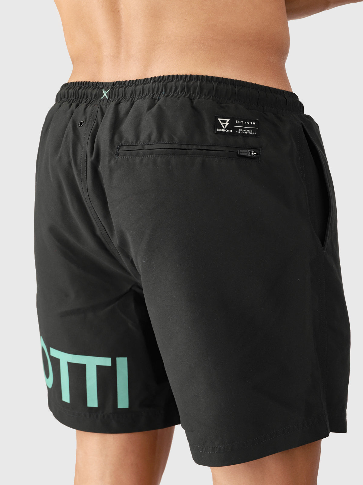 Marinas Herren Badeshorts | Pirate Black