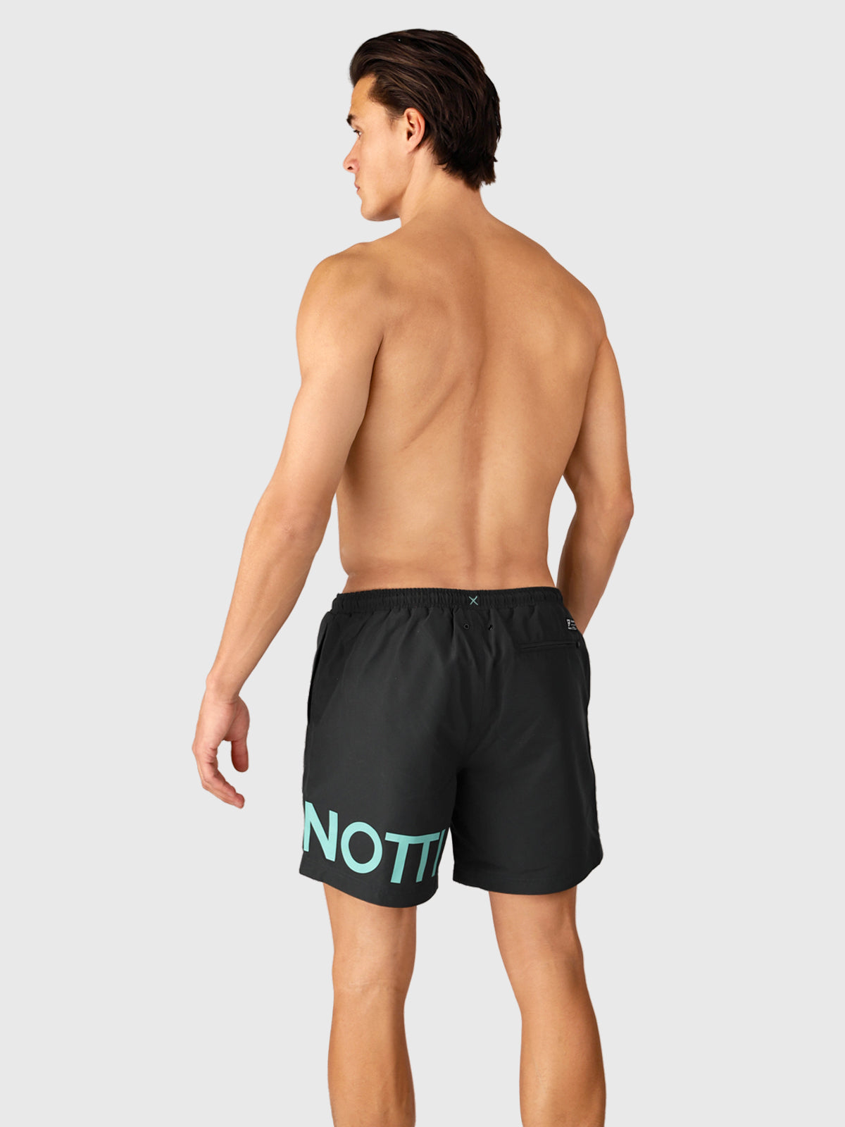 Marinas Men Swim Shorts | Pirate Black