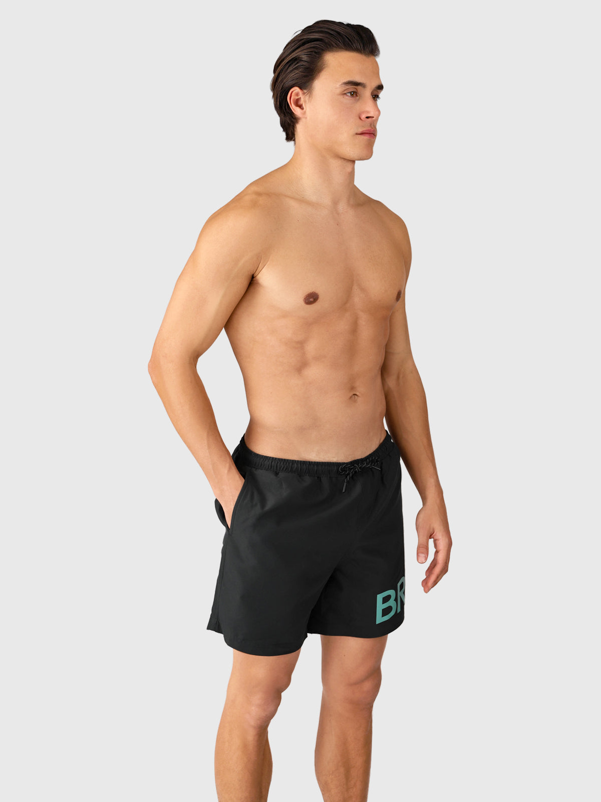 Marinas Herren Badeshorts | Pirate Black