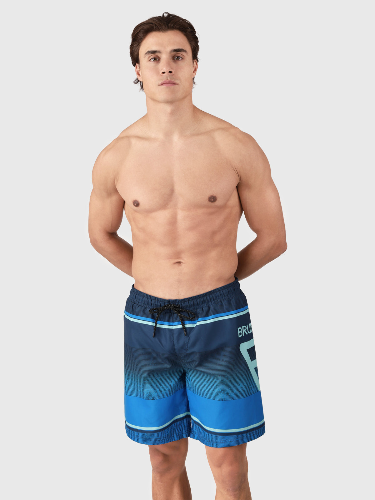 Maros Heren Zwemshort | Neon Blue