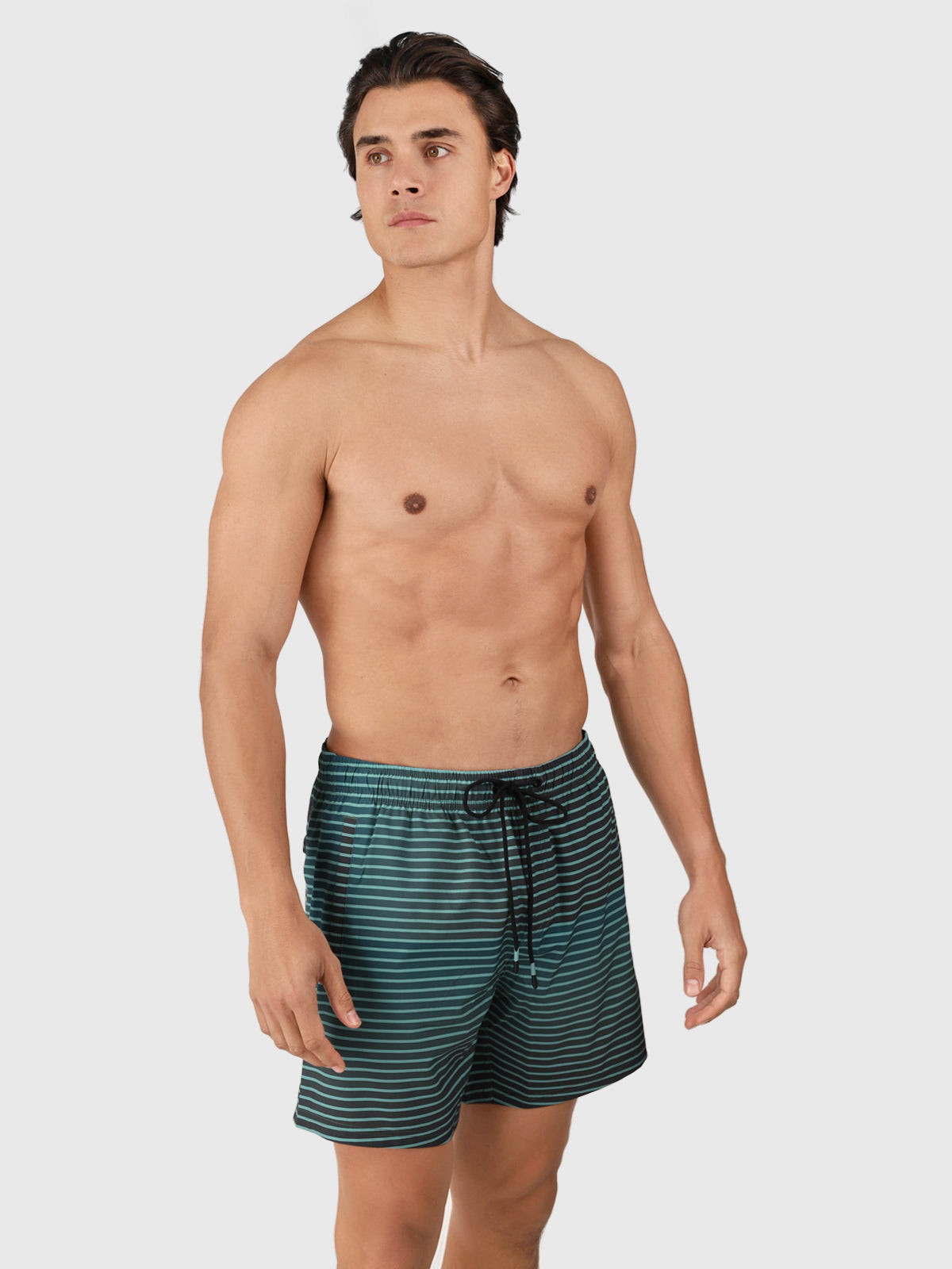 Preves Men Swim Shorts | Bottle Green