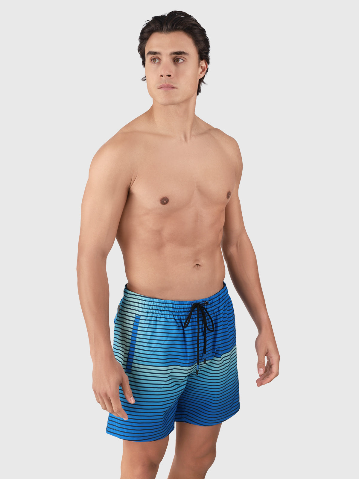 Preves Men Swim Shorts | Neon Blue