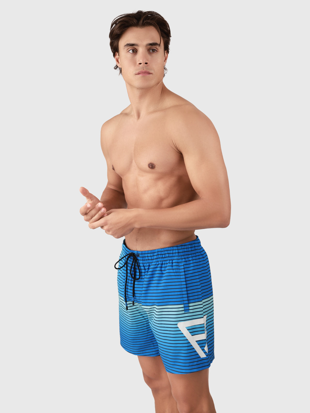 Preves Men Swim Shorts | Neon Blue