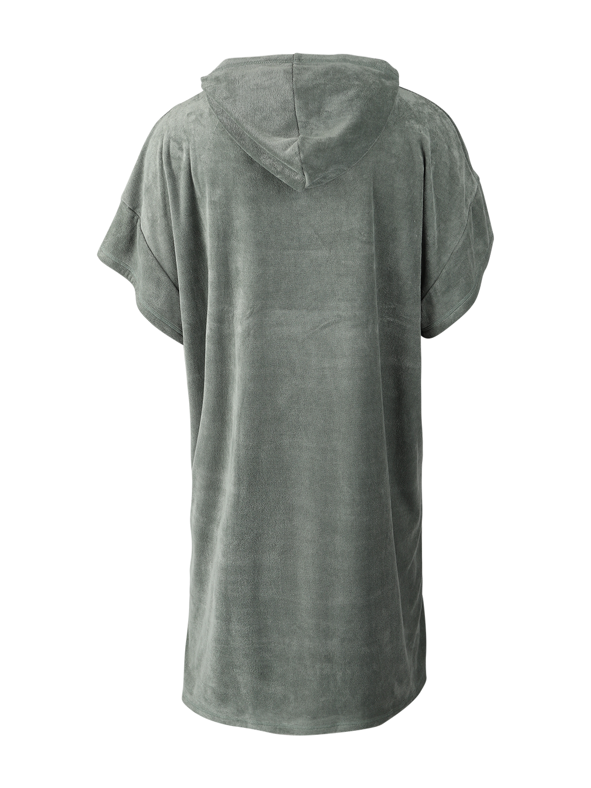 Poncho-Solid Men Poncho | Vintage Green