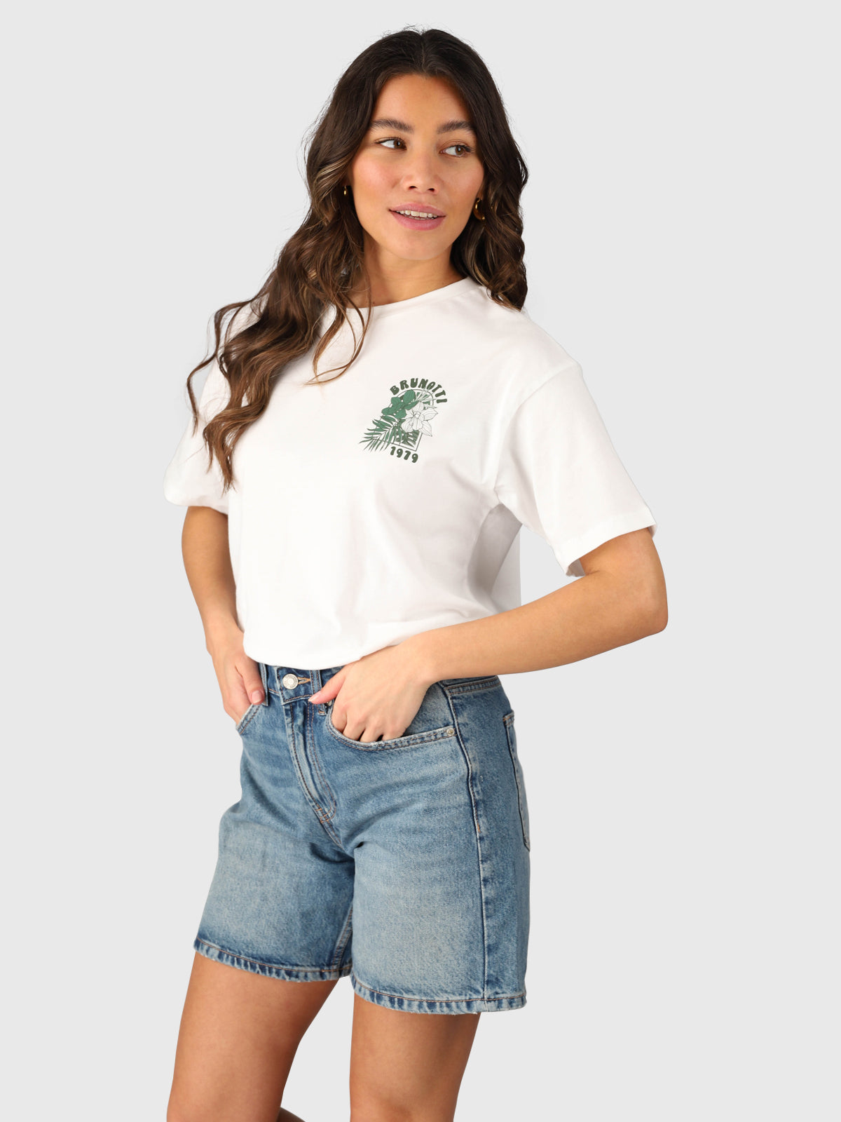 Seaya-Leaf Women T-shirt | Snow