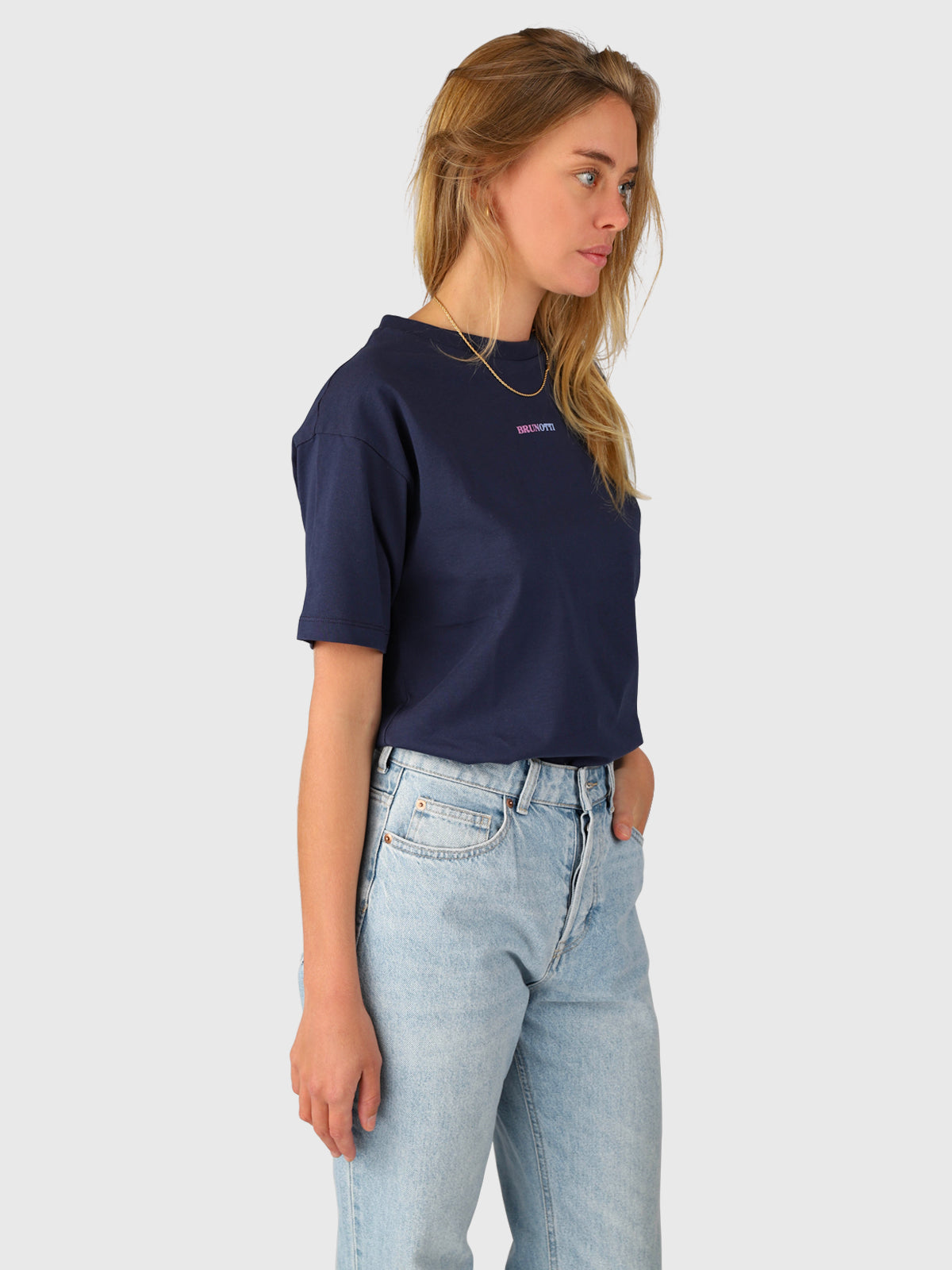 Seaya-CT Dames T-shirt | Indigo Blue