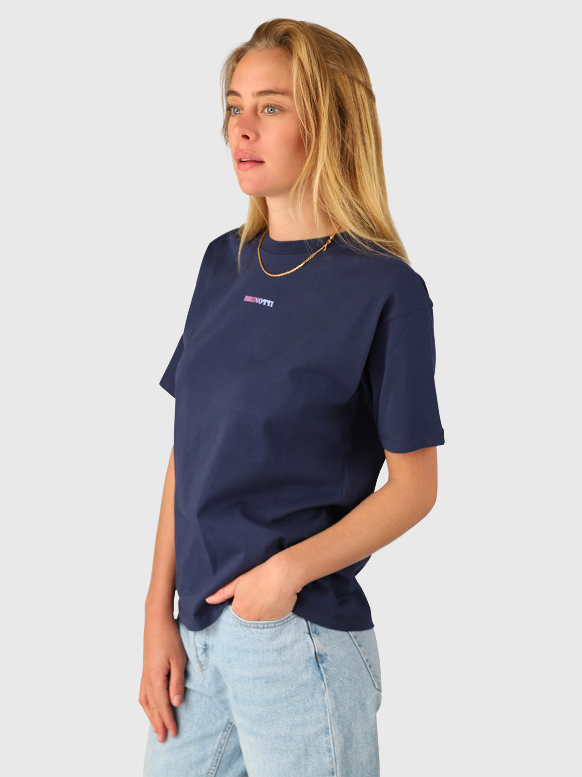 Seaya-CT Dames T-shirt | Indigo Blue