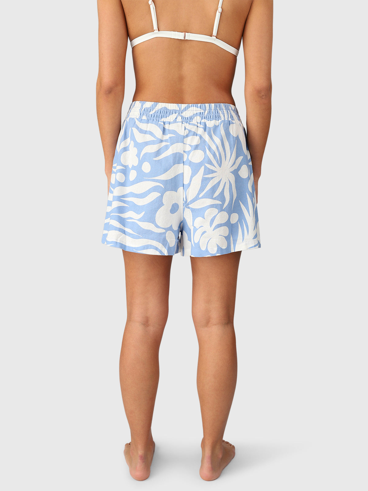 Candice-Swirl Dames Short | Bluebell