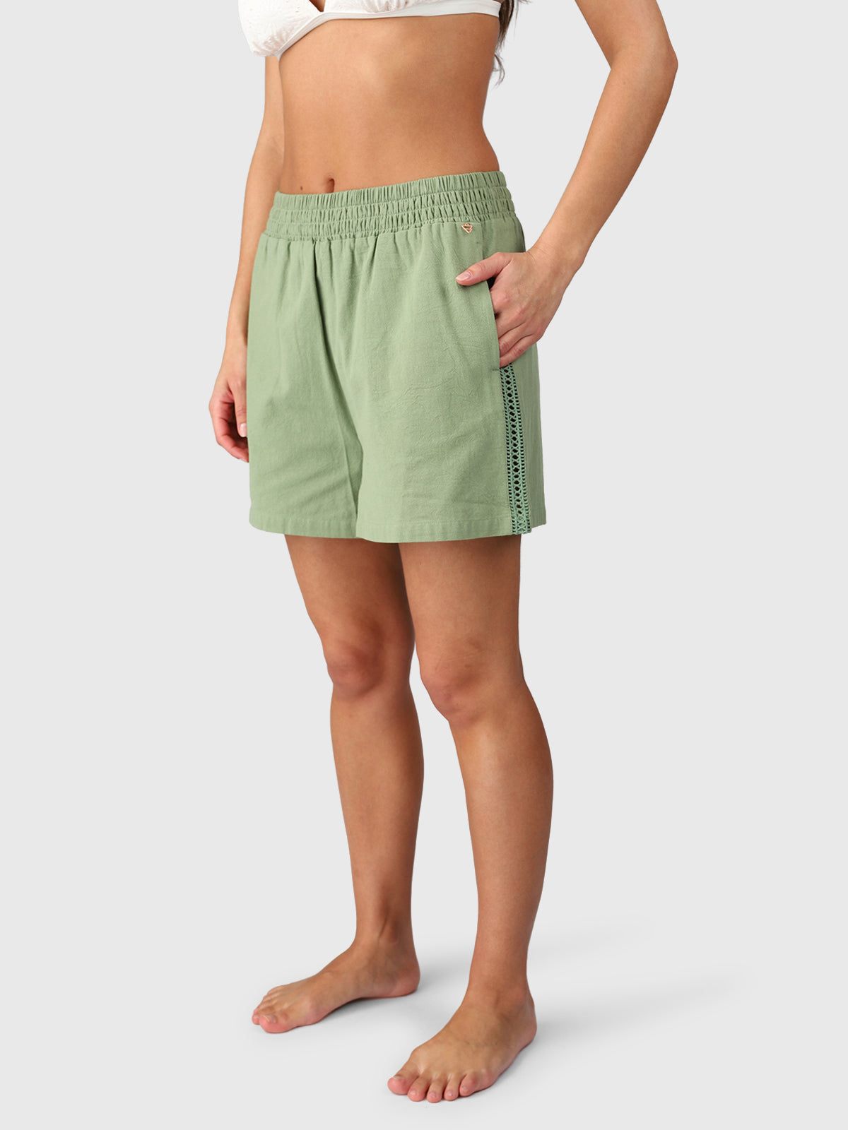 Candice Women Shorts | Eucalyptus