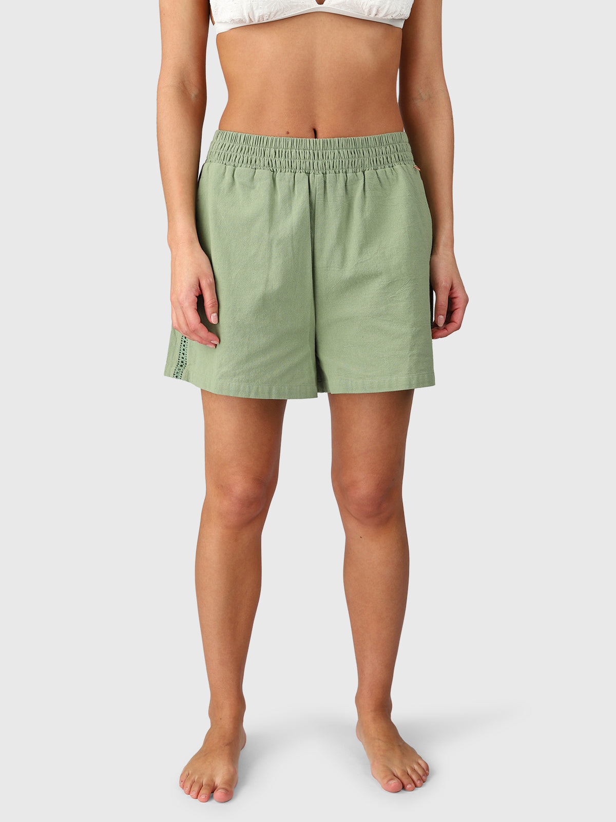 Candice Damen Shorts | Eucalyptus