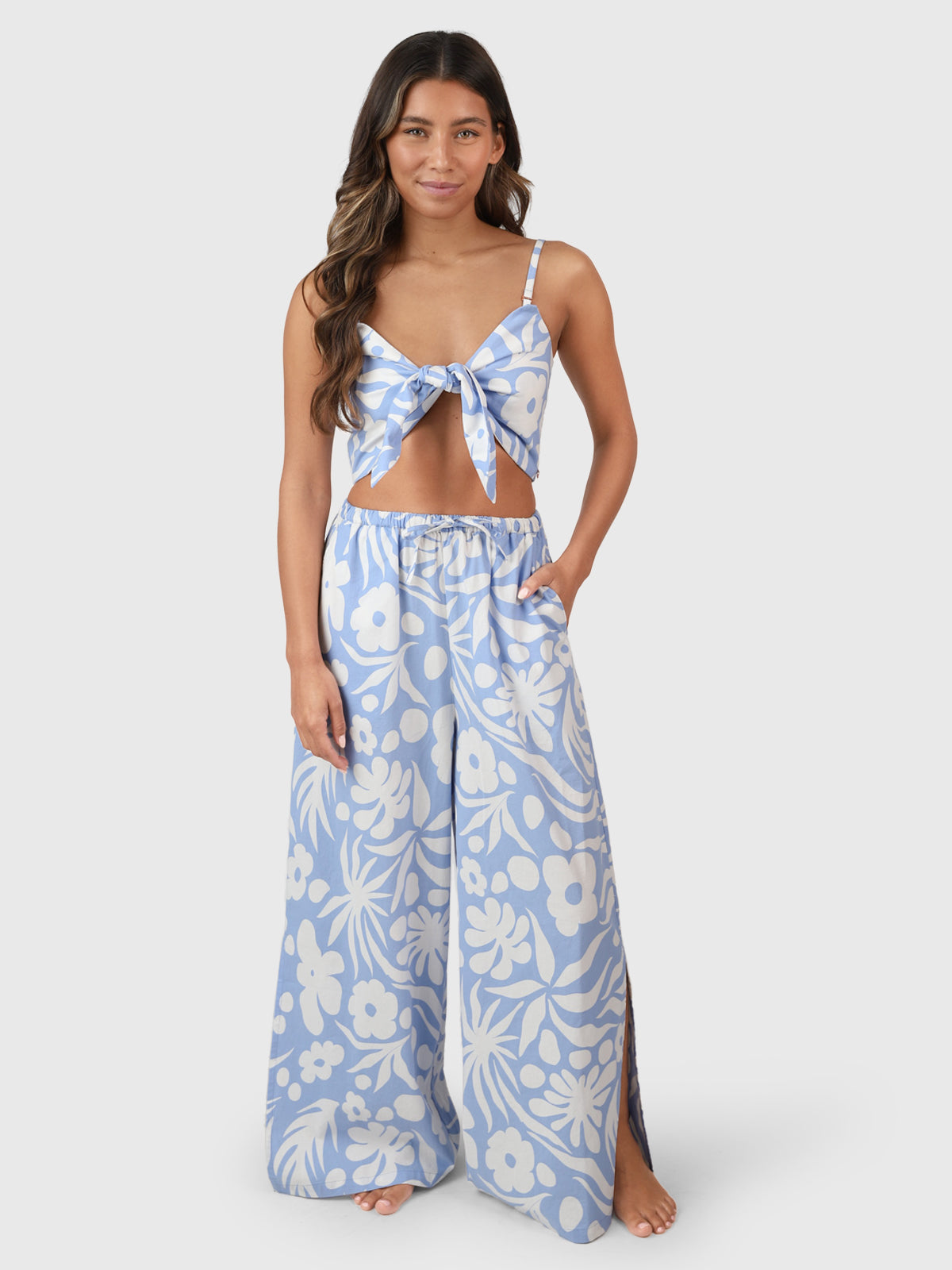 Catalin-Swirl Women Pants | Bluebell