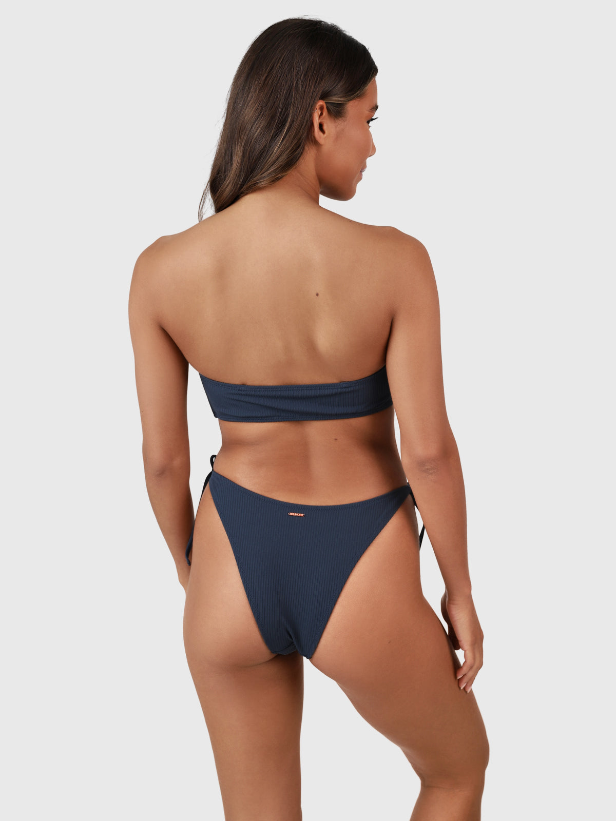 Suus-Rib Women Bikini Badneau Top | Indigo Blue