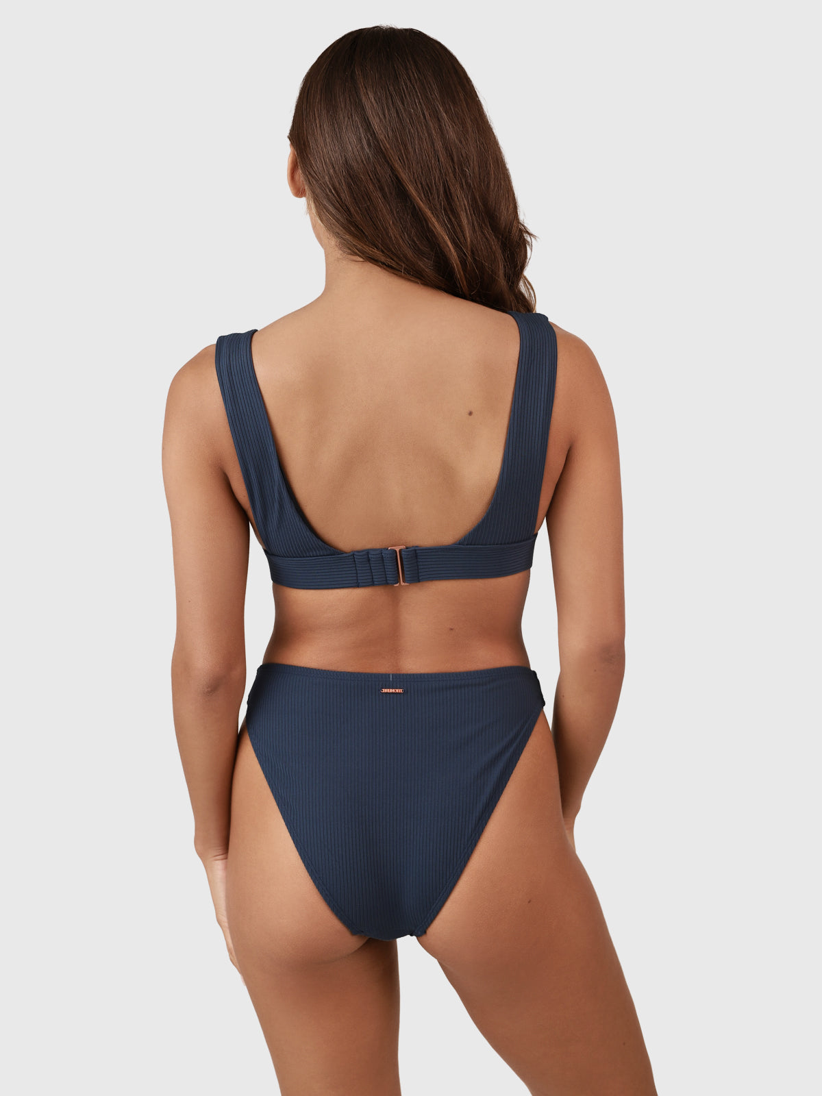 Forte-Rib Women Bikini Bralette Top | Indigo Blue