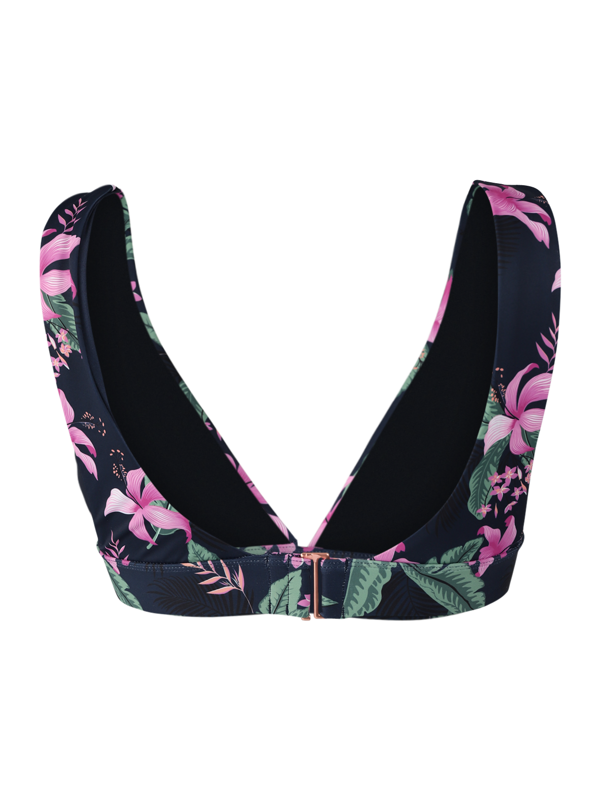 Forte-Tropicana Dames Bralette Bikini Top | Indigo Blue