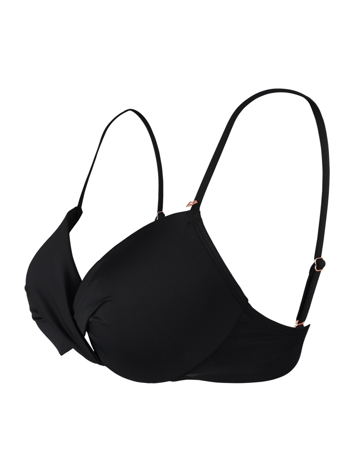 Stefana Damen Bikini Top | Black