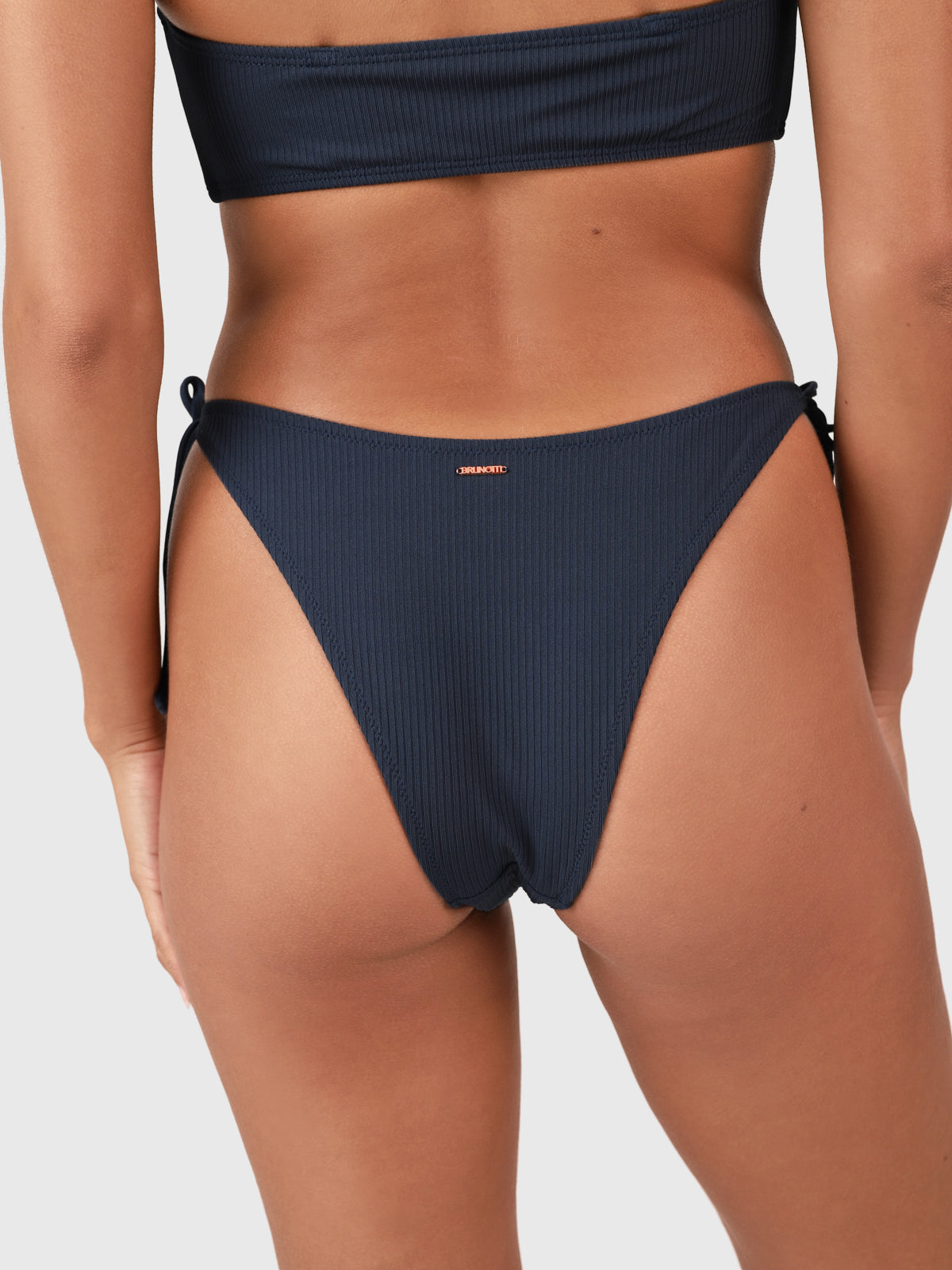 Elly-Rib Women Bikini Bottom | Indigo Blue