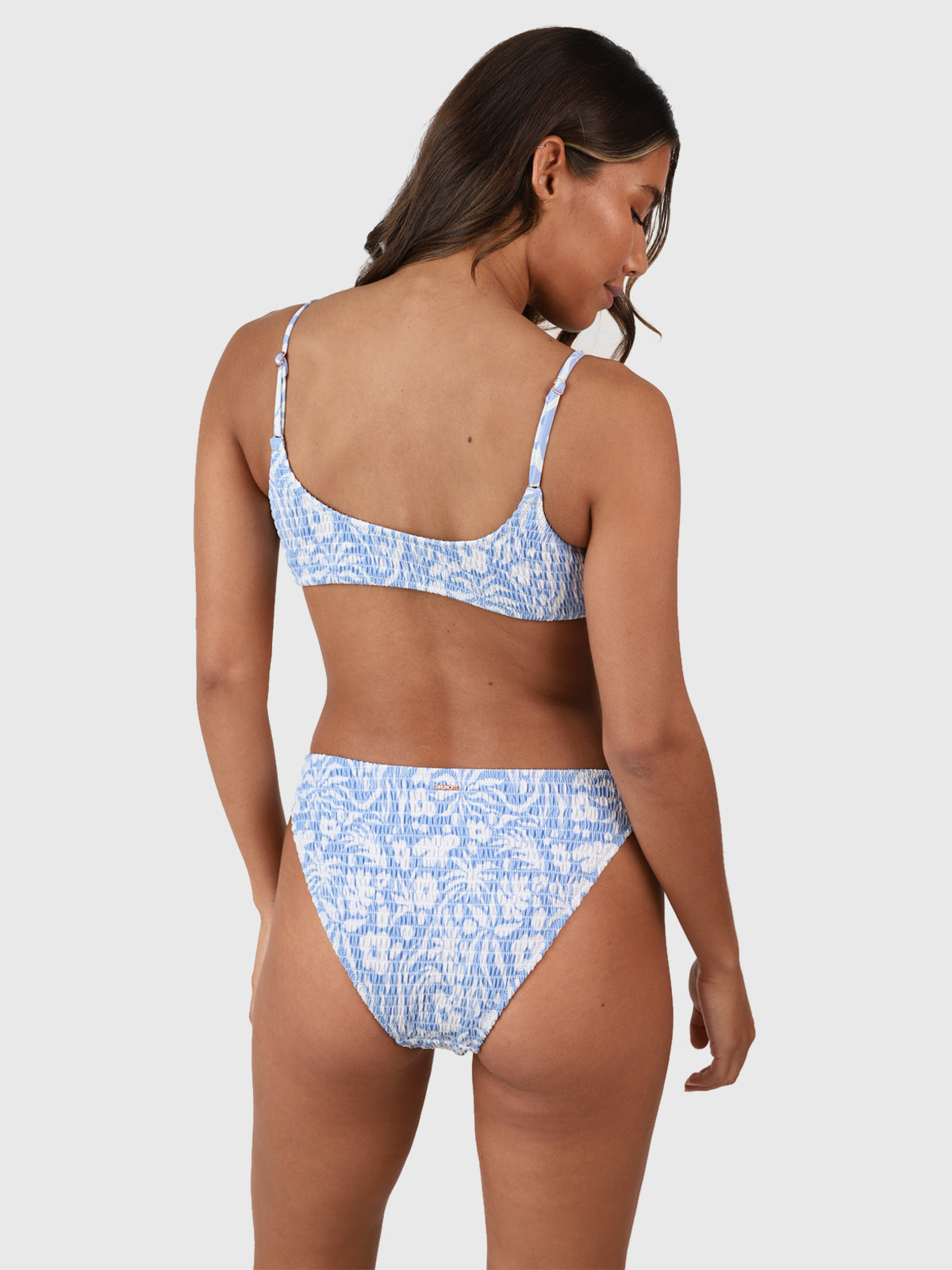 Cruzin-Swirl Damen Bralette Bikini | Bluebell