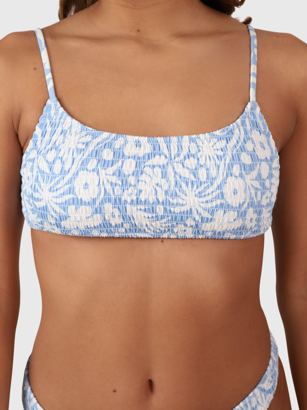 Cruzin-Swirl Women Bralette Bikini | Bluebell