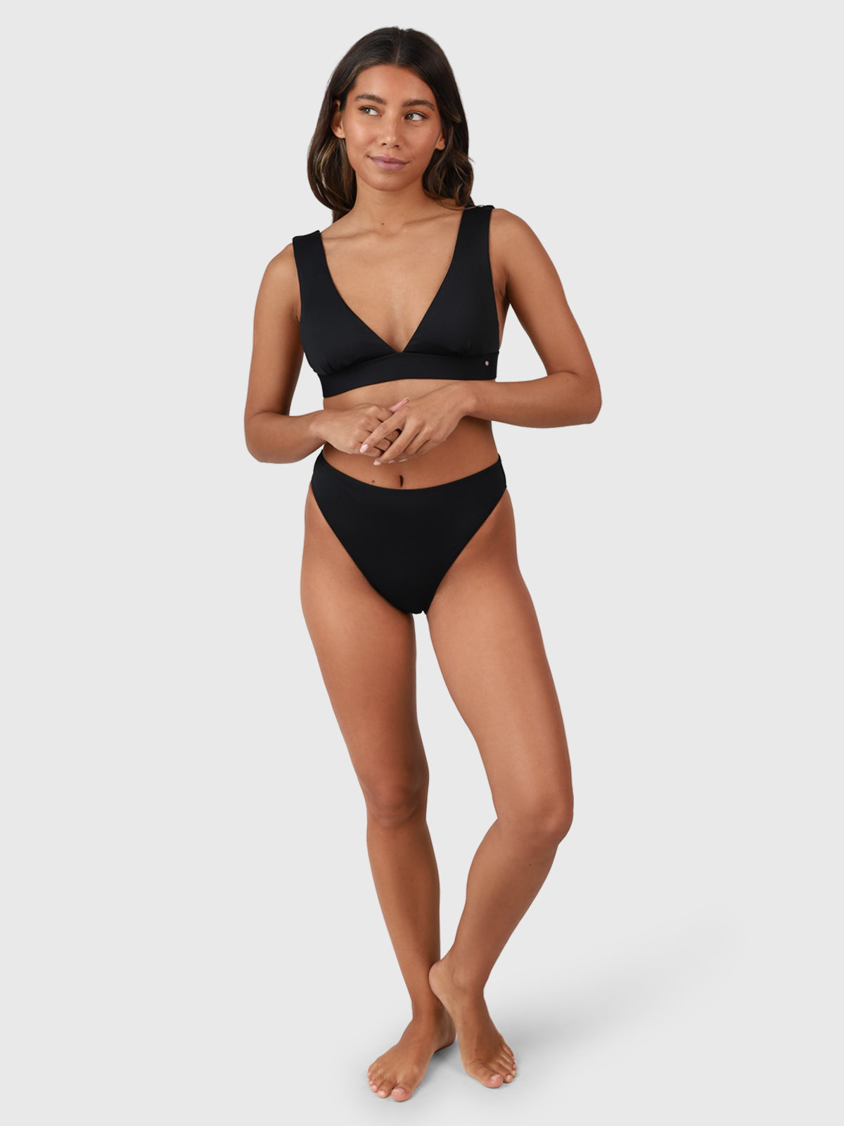 Flores Dames Bikinibroekje | Black