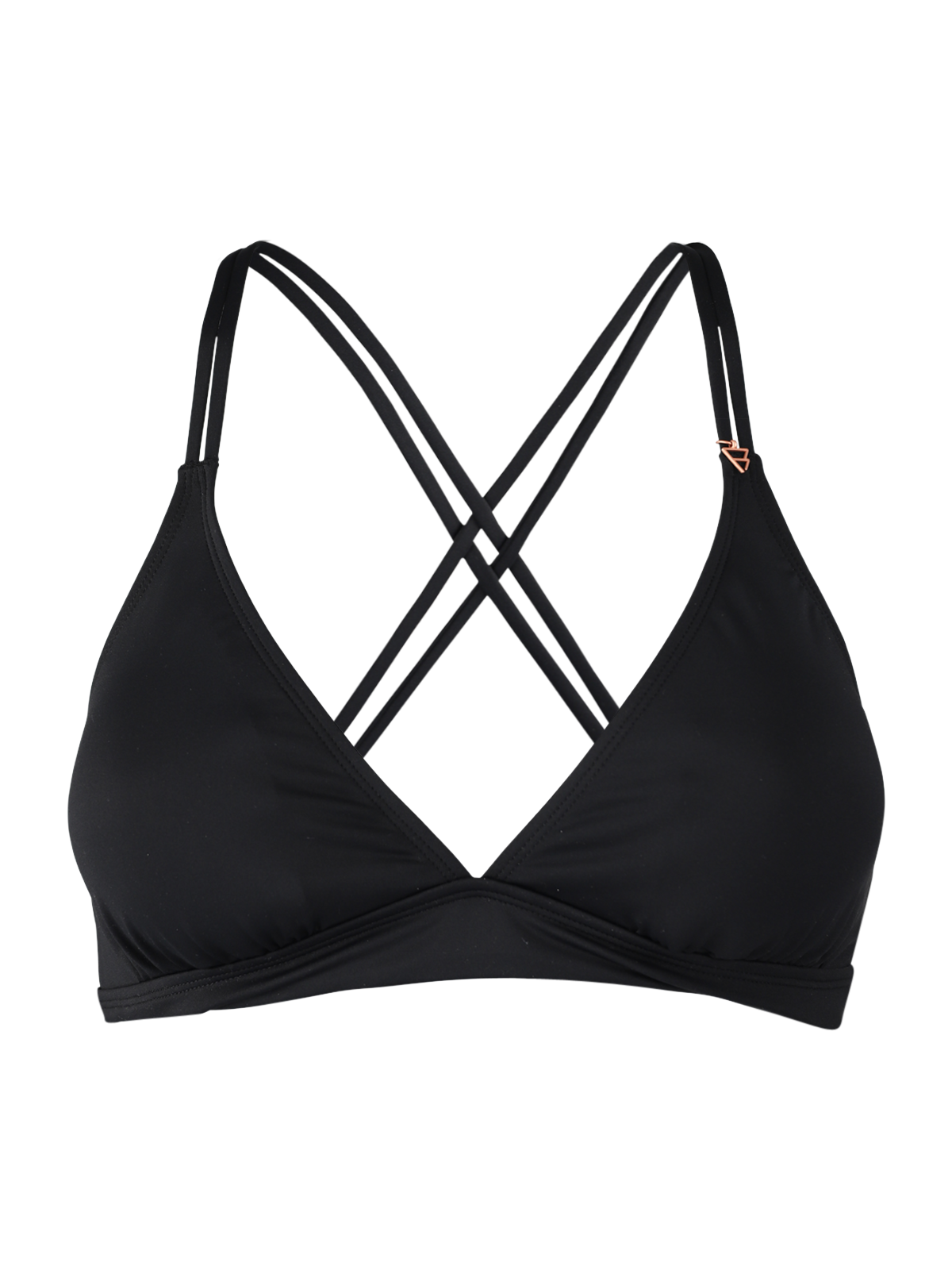 Delphinia Dames Bralette Bikini Top | Black