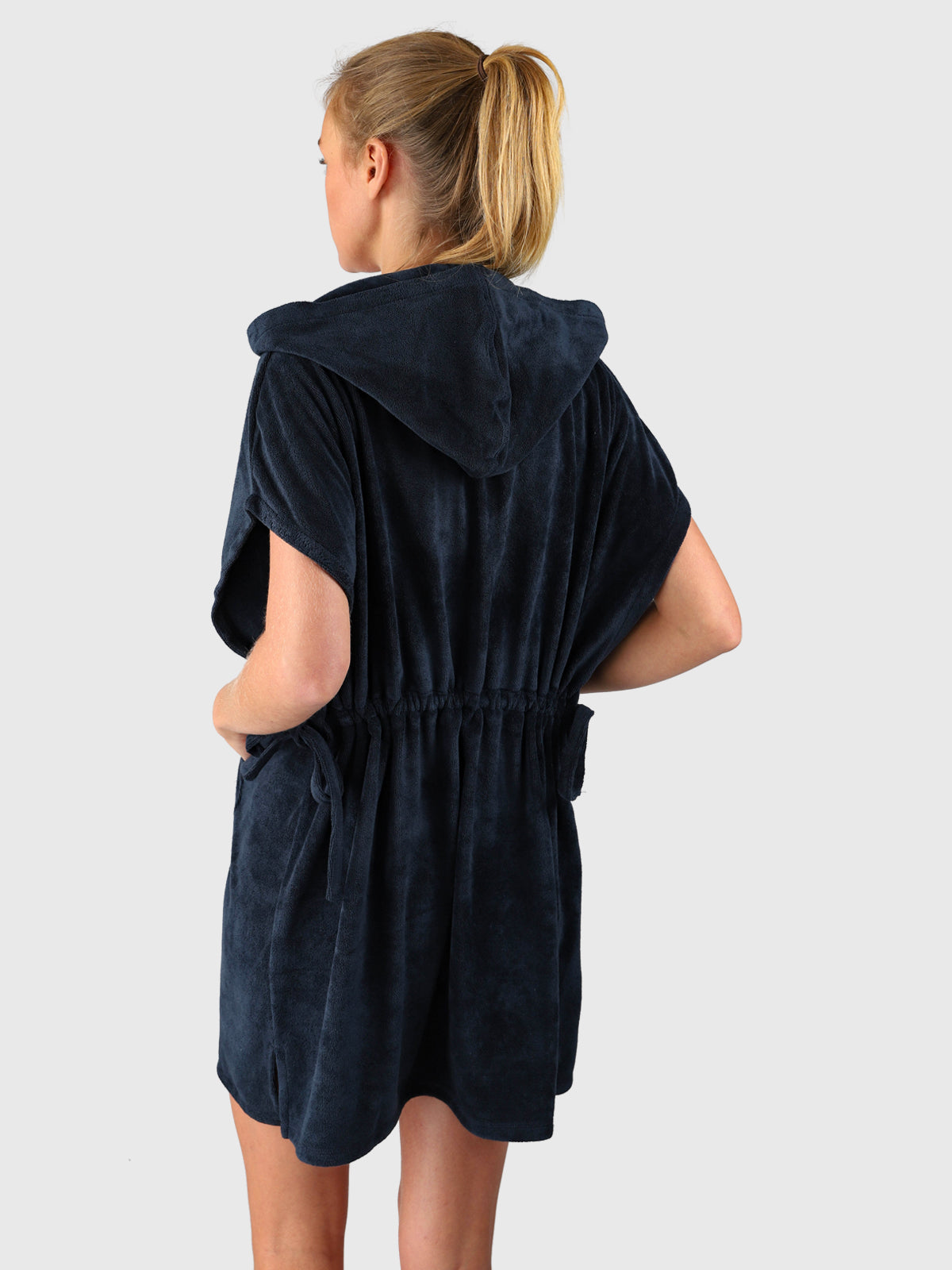 Paige Damen Poncho | Indigo Blue