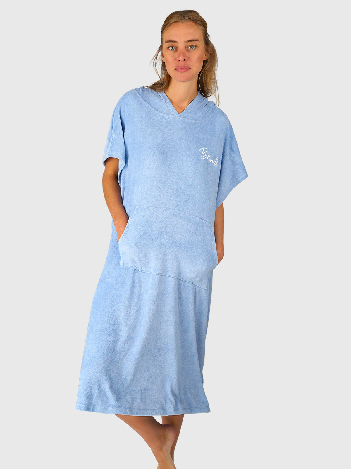 Airlynn Dames Poncho | Bluebell