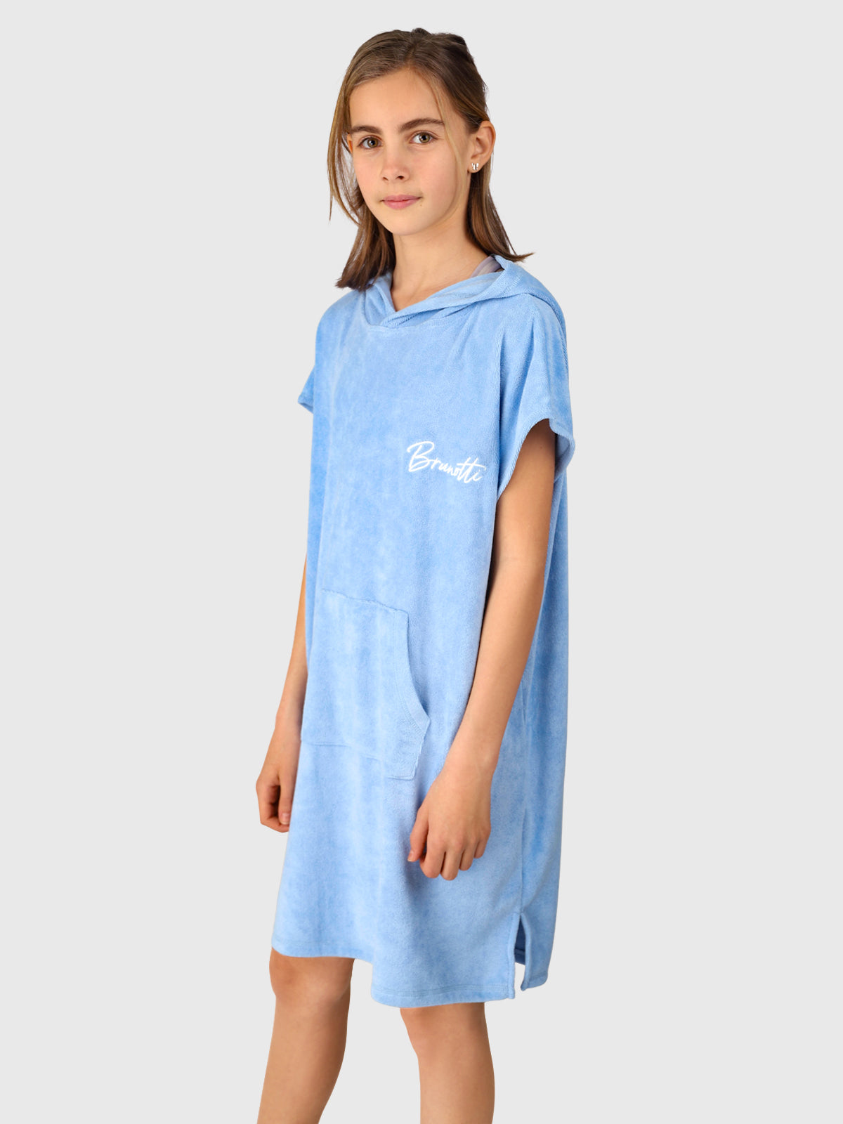 Airly Meisjes Poncho | Bluebell