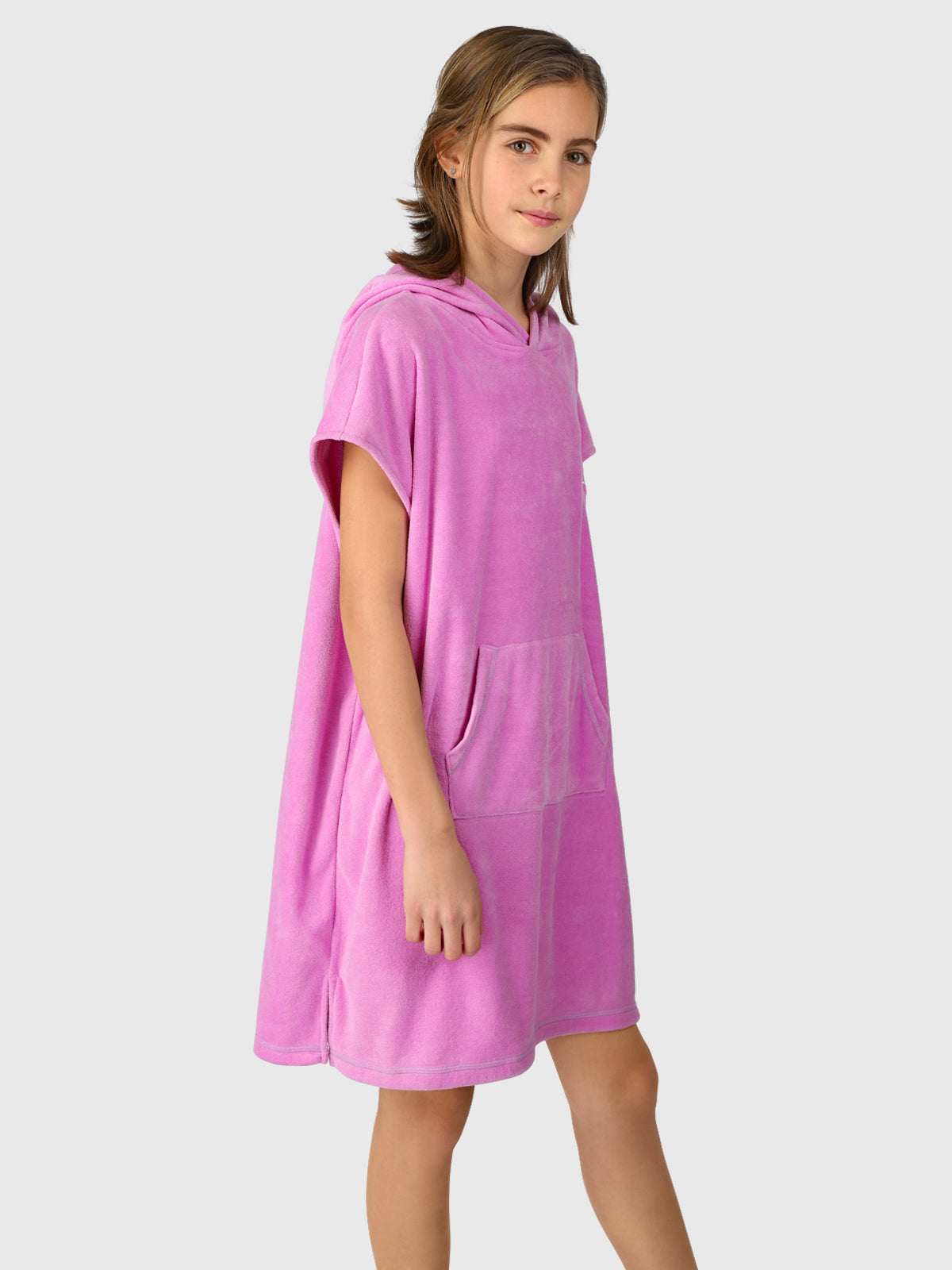 Airly Girls Poncho | Violet