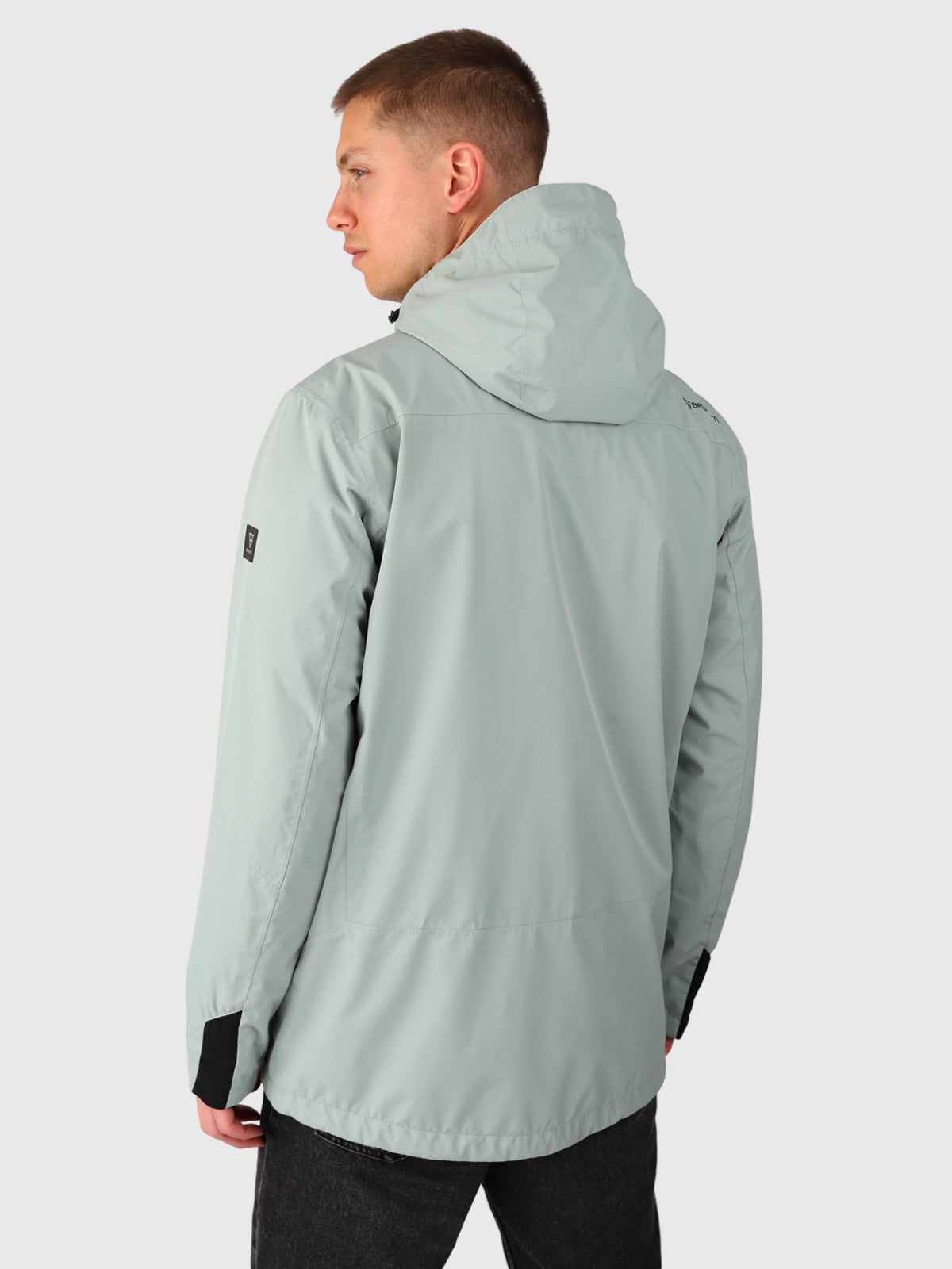 Weylin Herren Regenjacke | Jet Grey