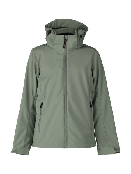 Joos N Dames Softshell Jas Groen