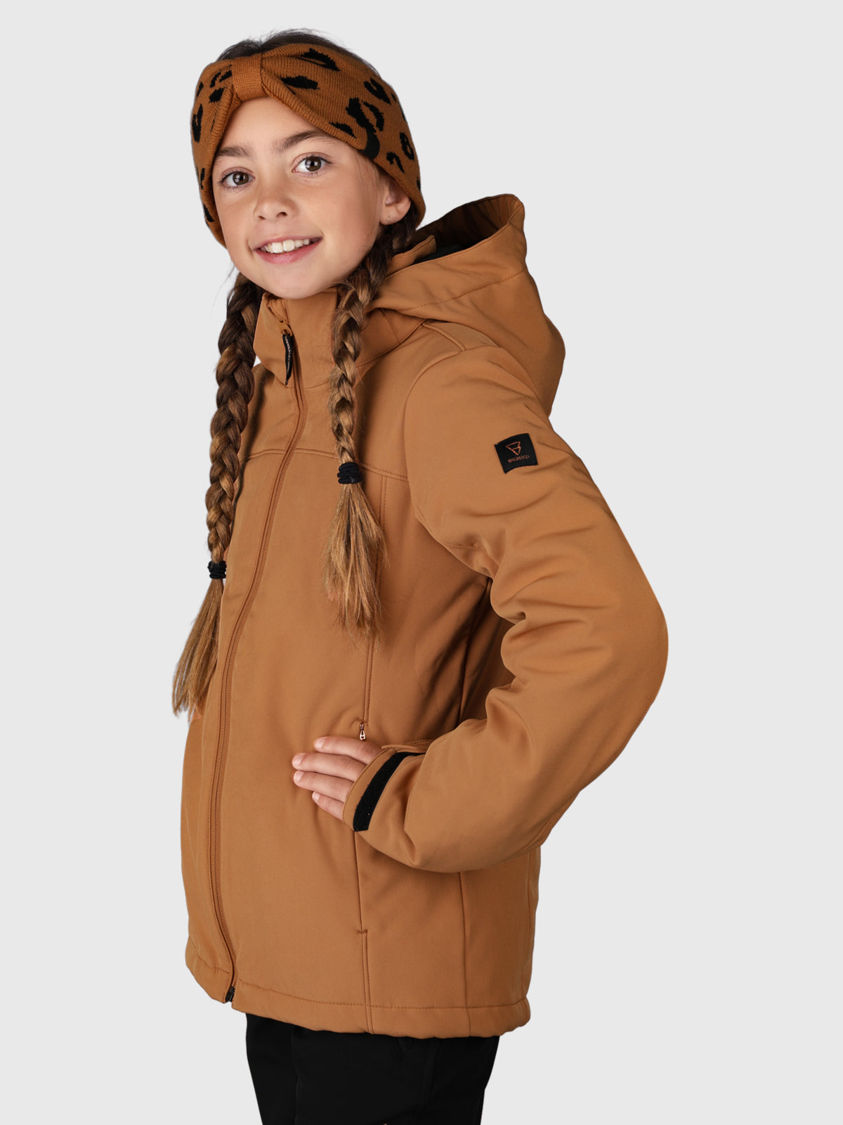 Brunotti Ariesta N JR Girls Softshelljacket Sprout