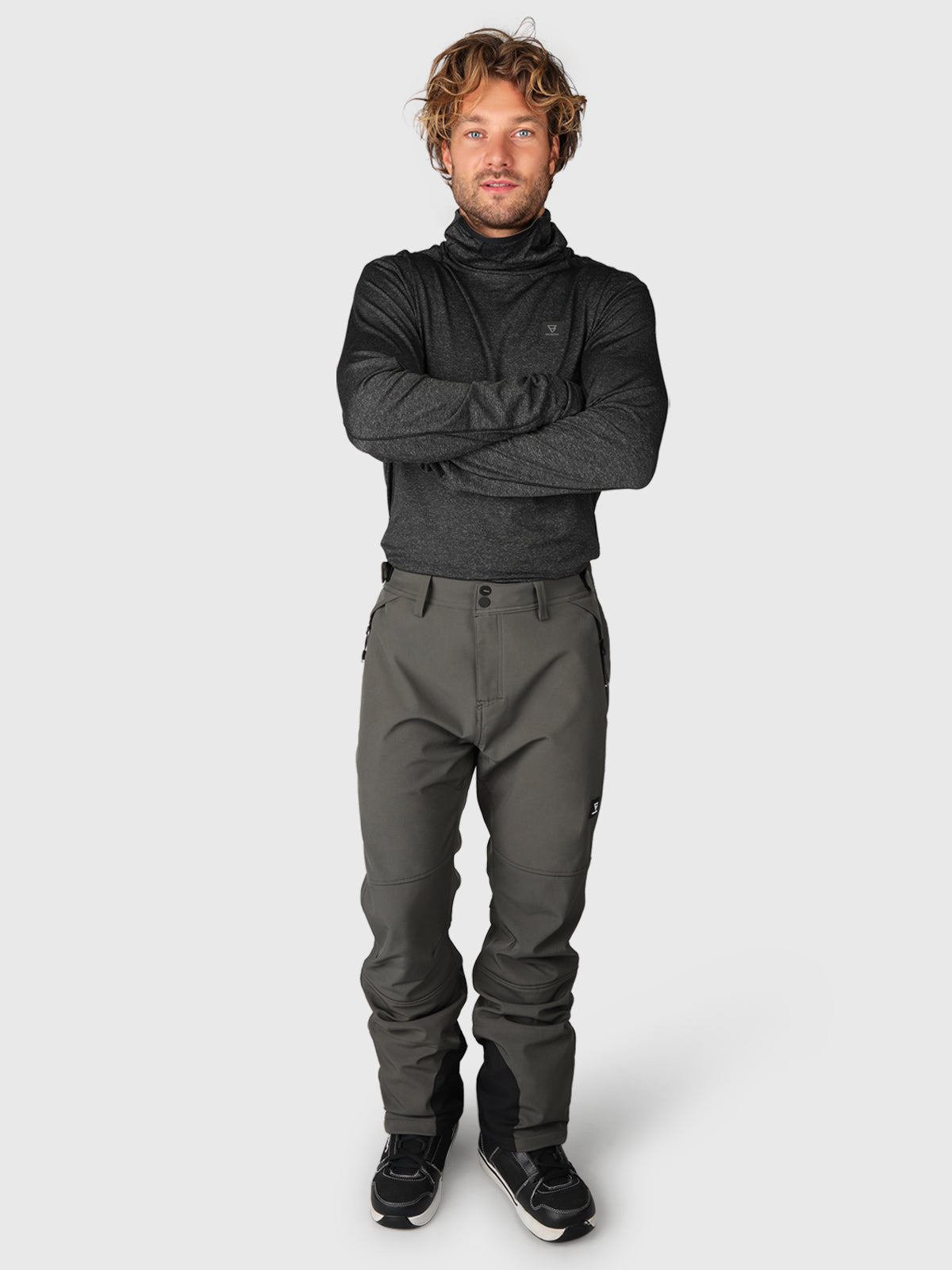 Huygens-N Men Softshell Pant | Grün