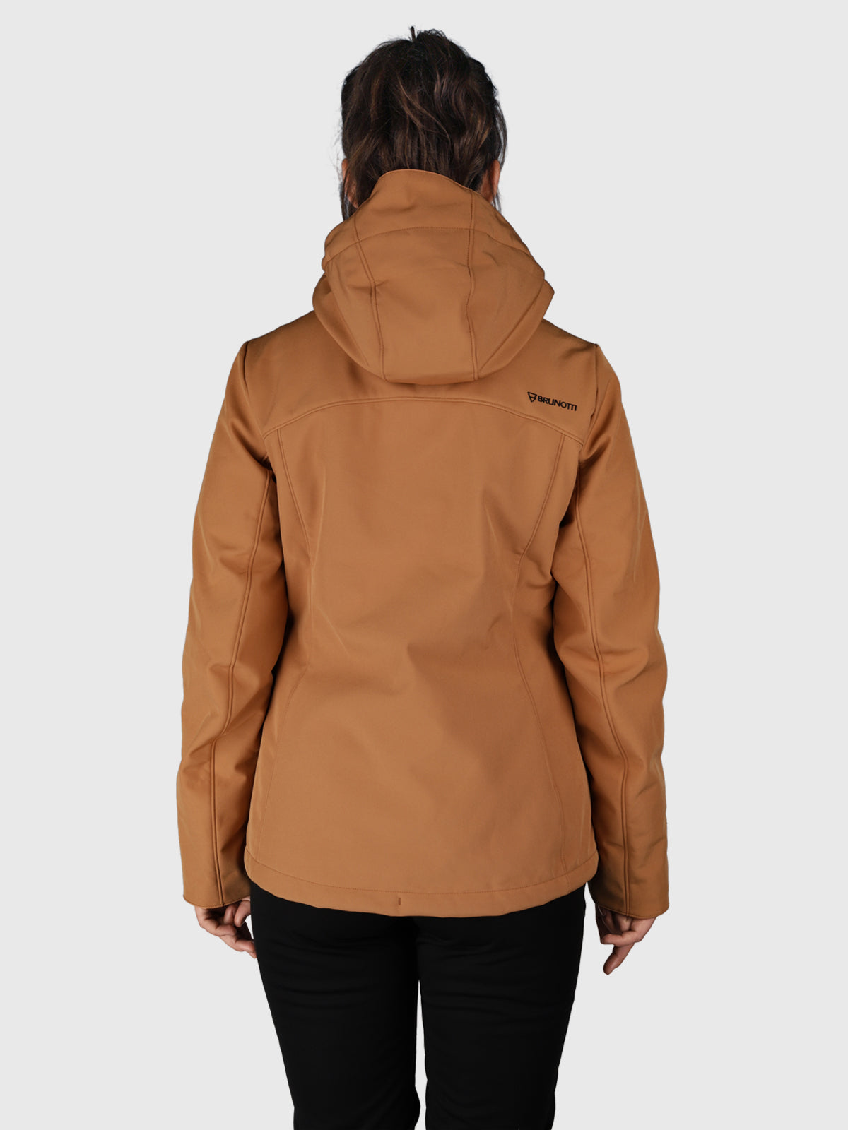 Aries N Damen Softshell Jacke Braun