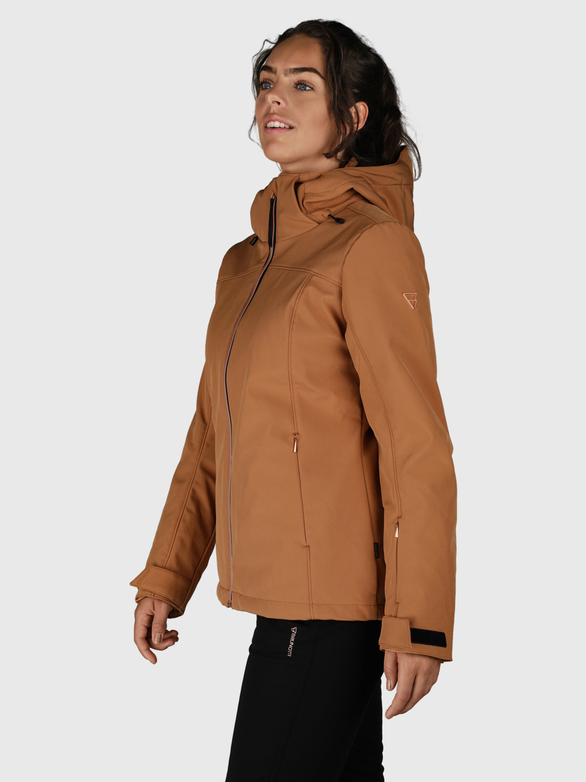 Aries N Women Softshell Jacket Brown