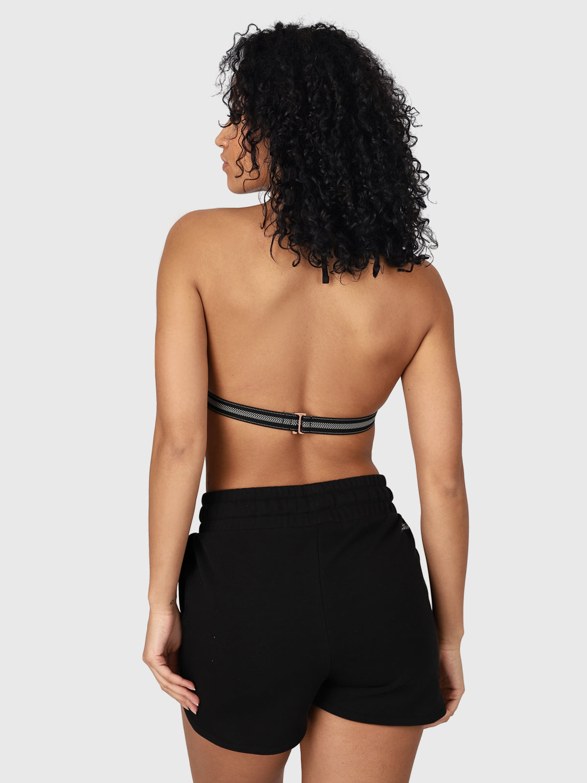 Black sweat shorts online women