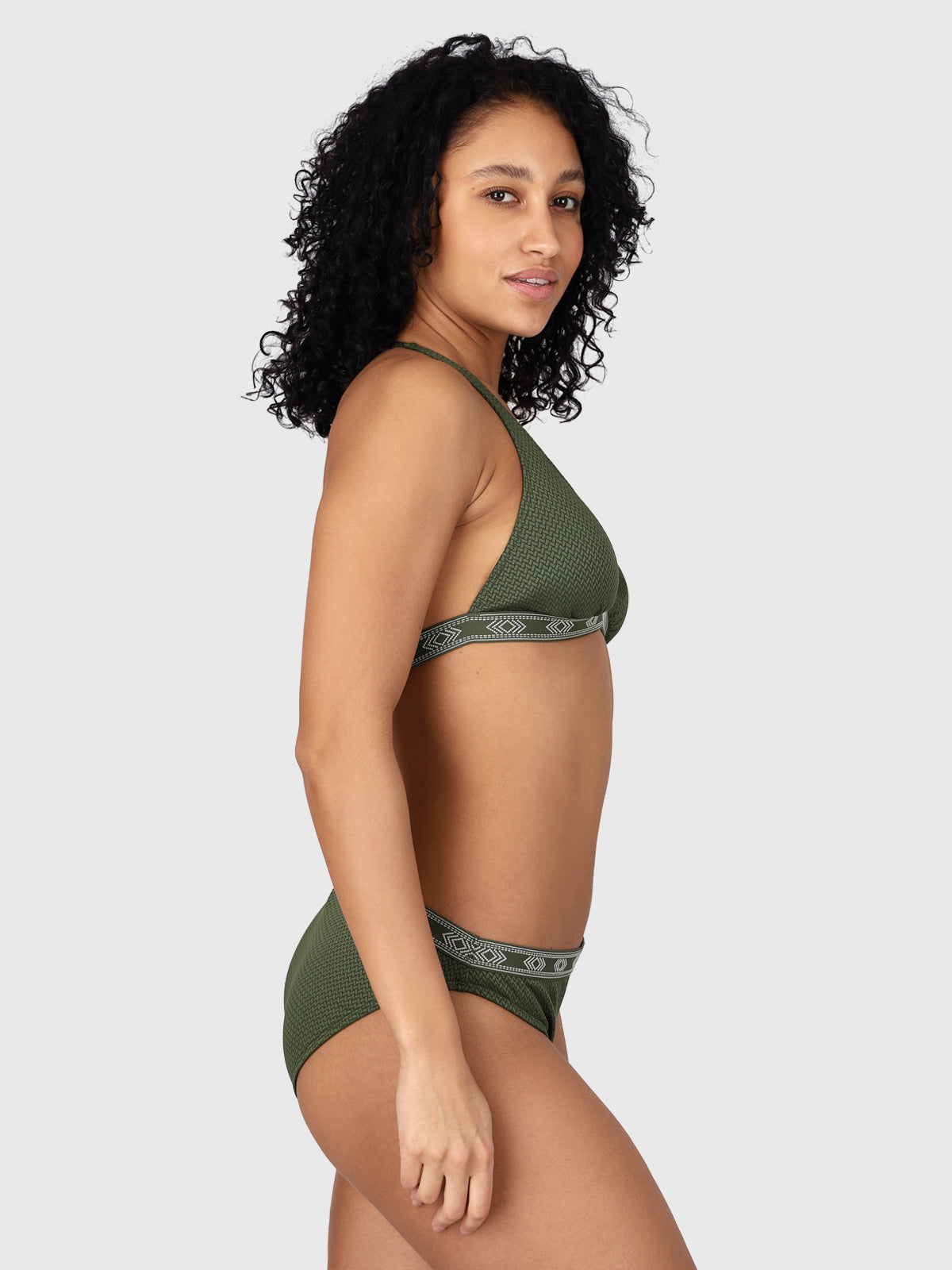 Salsida-STR Women Green Bikini Bottom 