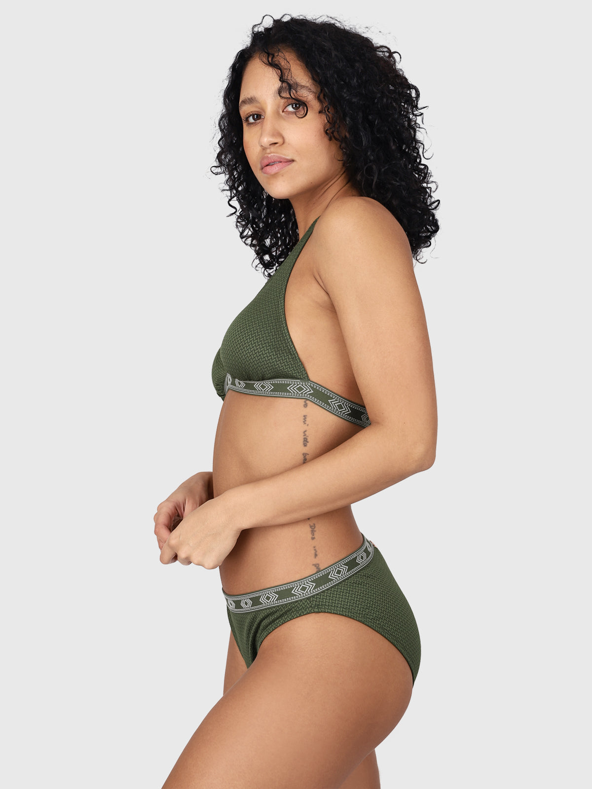 Green Salsida-STR Women Bottom Bikini |