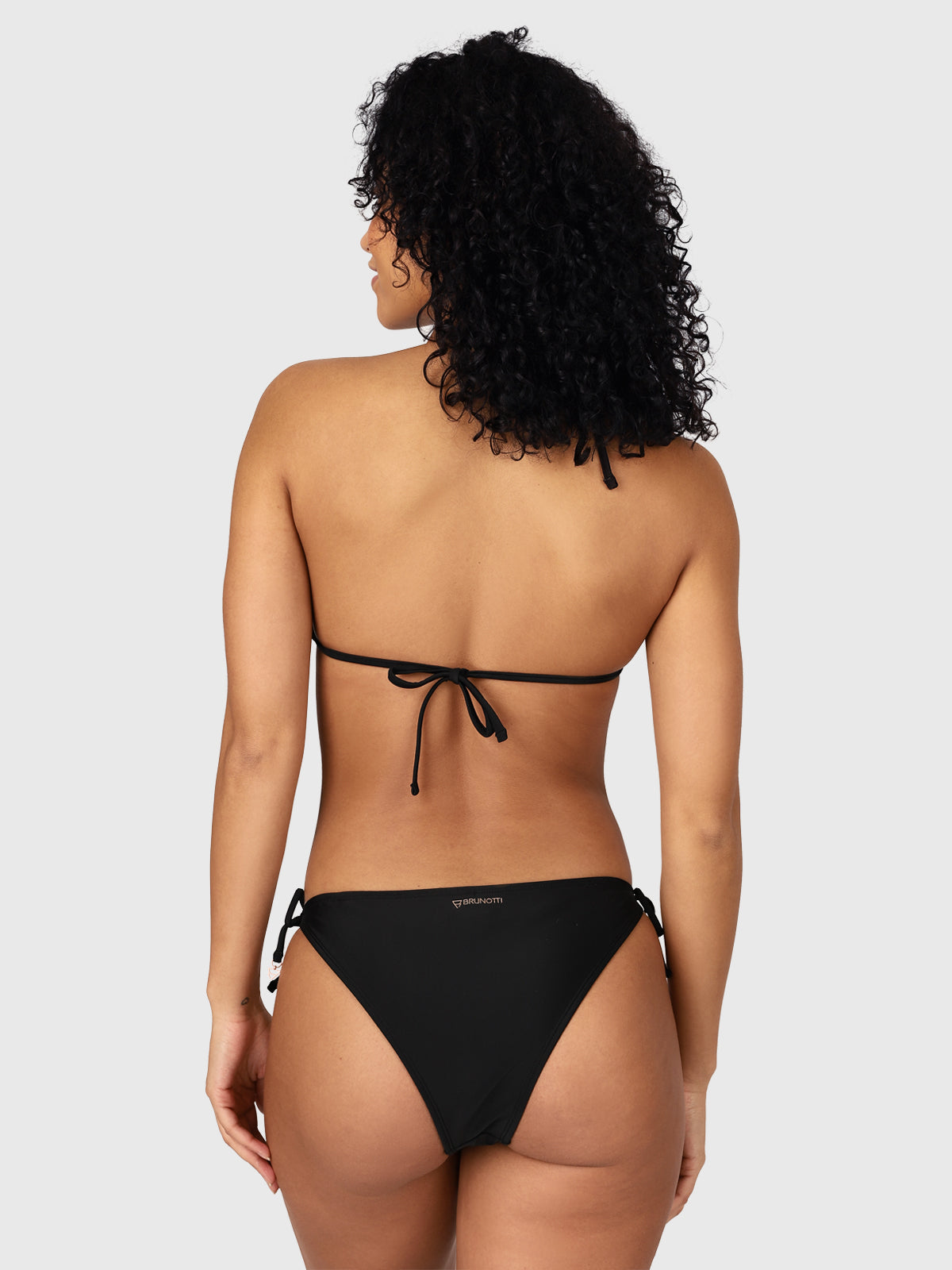 Novalee-N Women Bikini Triangle Top | Black